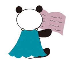 Super Panda!!! sticker #2988587