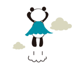 Super Panda!!! sticker #2988588