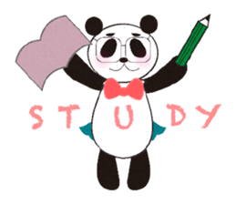 Super Panda!!! sticker #2988591