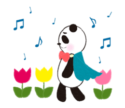 Super Panda!!! sticker #2988593