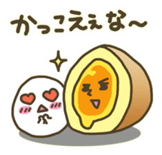 BOILED EGG YAN 2 sticker #2989731