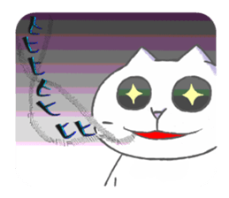 Wonderful cat sticker sticker #2990063