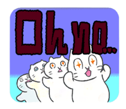 Wonderful cat sticker sticker #2990064