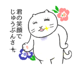 Wonderful cat sticker sticker #2990066