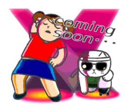 Wonderful cat sticker sticker #2990073