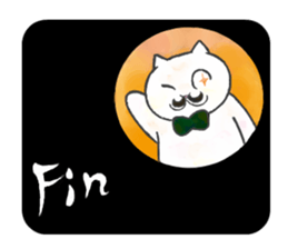 Wonderful cat sticker sticker #2990074