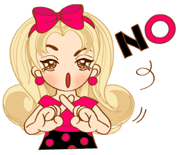 Shocking Pink Girl (TH) sticker #2990361