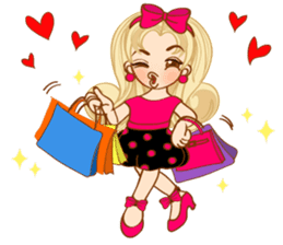 Shocking Pink Girl (TH) sticker #2990376