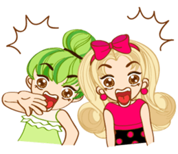 Shocking Pink Girl (TH) sticker #2990383