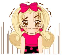 Shocking Pink Girl (TH) sticker #2990393