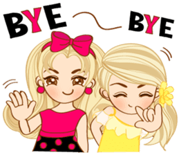 Shocking Pink Girl (TH) sticker #2990394