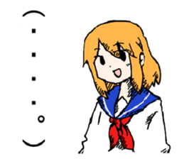 exasperating sailor girls sticker #2991043