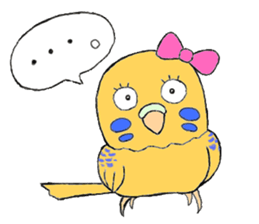 A budgerigar and others sticker #2992165
