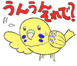 A budgerigar and others sticker #2992179