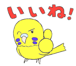 A budgerigar and others sticker #2992185