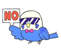 A budgerigar and others sticker #2992194