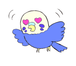 A budgerigar and others sticker #2992198