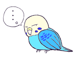 A budgerigar and others sticker #2992200