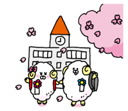 "Hitsumaru" Winter, New Year, Spring. sticker #2992441