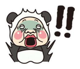 Aunt panda sticker #2992770