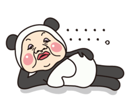 Aunt panda sticker #2992771