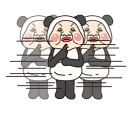 Aunt panda sticker #2992776