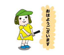 Golf Getting started stamp sticker #2992923