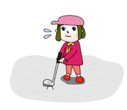 Golf Getting started stamp sticker #2992927