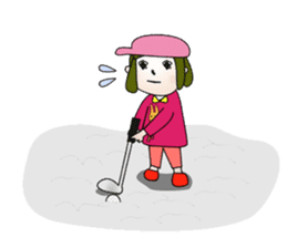 Golf Getting started stamp sticker #2992927