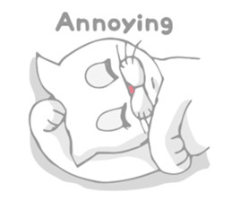 Odd-eyed cat(English) sticker #2992965