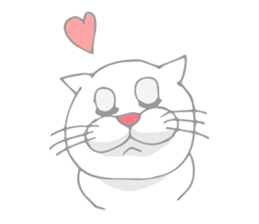 Odd-eyed cat(English) sticker #2992976