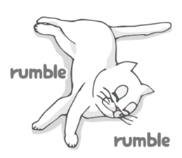 Odd-eyed cat(English) sticker #2992982