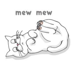 Odd-eyed cat(English) sticker #2992986