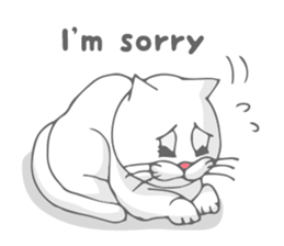 Odd-eyed cat(English) sticker #2992998