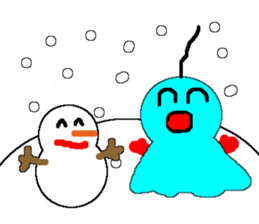 Teru teru tel bozu(paper doll) sticker #2993052