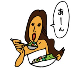 Good looking girl. sticker #2994068