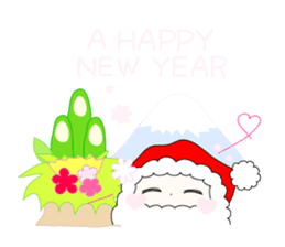 Pretty Petit Santa 4 sticker #2994123