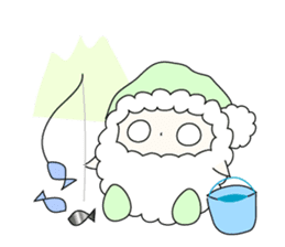 Pretty Petit Santa 4 sticker #2994136