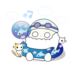 Pretty Petit Santa 4 sticker #2994141