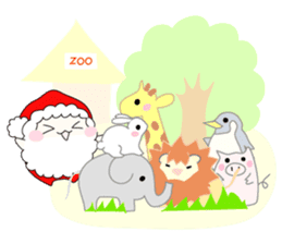 Pretty Petit Santa 4 sticker #2994145