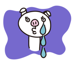 Thin pig sticker #2994668