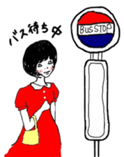 for happy everyday,for happy everygirl sticker #2995159