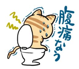 Cute cat & Friends sticker #2995198