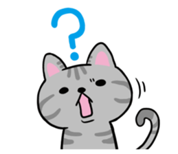 Cute cat & Friends sticker #2995202