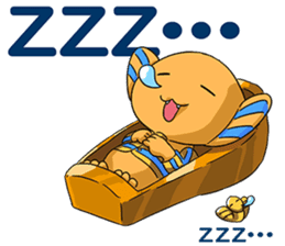 Cheerful Sphinx sticker #2995447