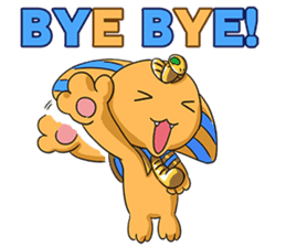 Cheerful Sphinx sticker #2995463