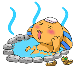 Cheerful Sphinx sticker #2995477