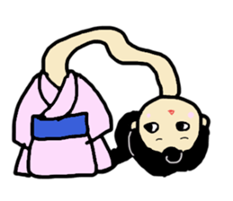 Japanese ghosts, specters and gods sticker #2995485