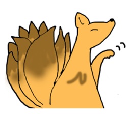 Japanese ghosts, specters and gods sticker #2995493