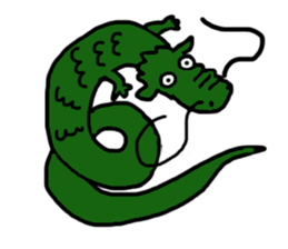 Japanese ghosts, specters and gods sticker #2995499